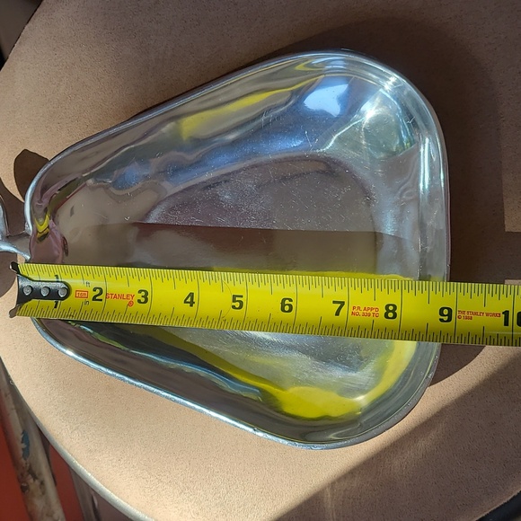 Silver tone 🍐 pear-shaped dish - Picture 9 of 17